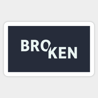 Broken Sticker